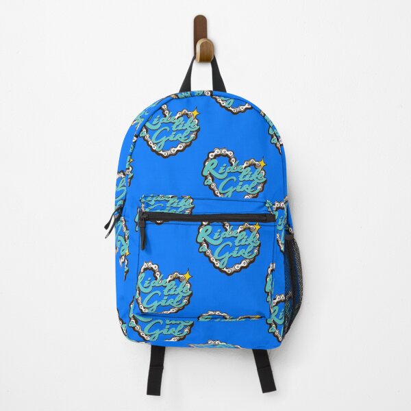 Item preview, Mint Ride like a girl on blue designed and sold by Itsdomd.