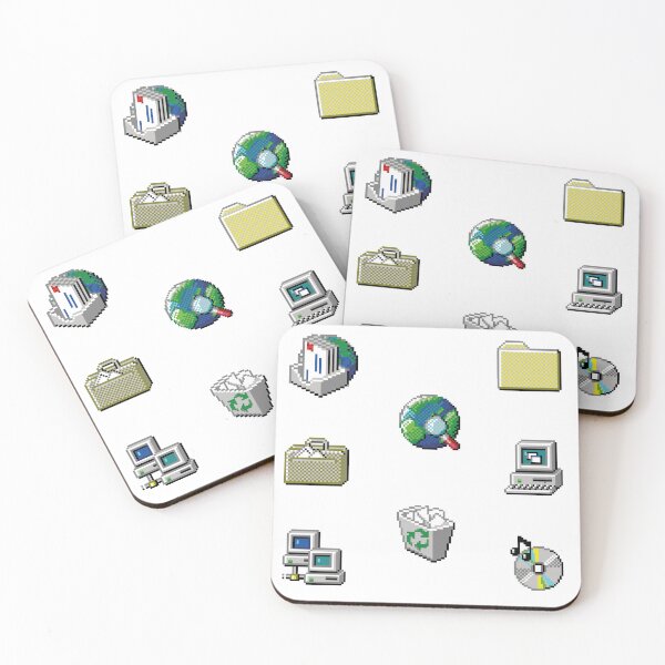 Item preview, Windows 95 Icons Nostalgia Recycle Bin My Computer Vintage designed and sold by Nerd Shizzle.
