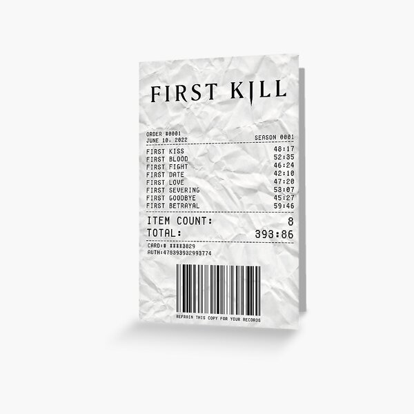 First Kiss, First Kill S1