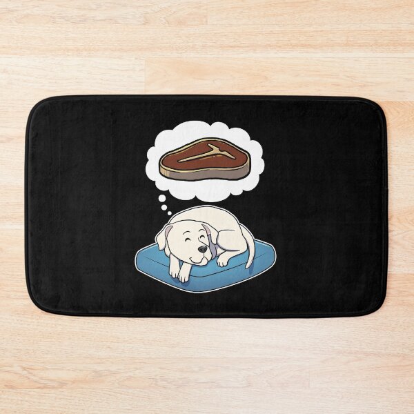 Item preview, Dogo Argentino dreaming about Steak designed and sold by DoggieDelights.