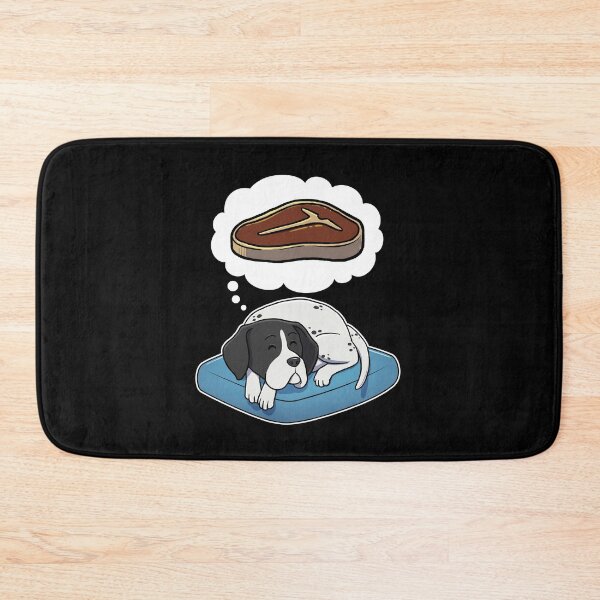 Item preview, English Pointer dreaming about Steak designed and sold by DoggieDelights.
