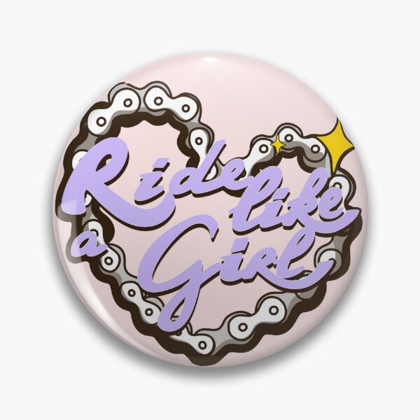 Item preview, Lilac Ride like a girl on pink designed and sold by Itsdomd.