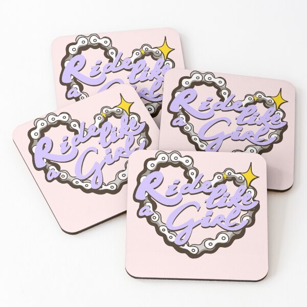 Item preview, Lilac Ride like a girl on pink designed and sold by Itsdomd.