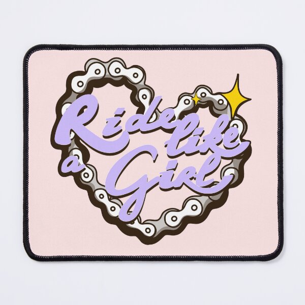 Item preview, Lilac Ride like a girl on pink designed and sold by Itsdomd.