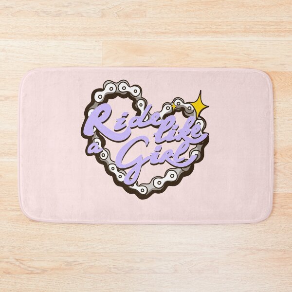Item preview, Lilac Ride like a girl on pink designed and sold by Itsdomd.