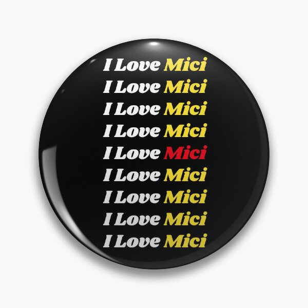 Item preview, 'I Love Mici' Romanian Traditional Food - Delicious Text Based Design designed and sold by Ridiculam Toga.