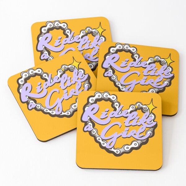 Item preview, Lilac Ride like a girl on orange designed and sold by Itsdomd.