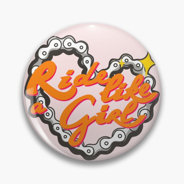Item preview, Orange Ride like a girl on pink designed and sold by Itsdomd.