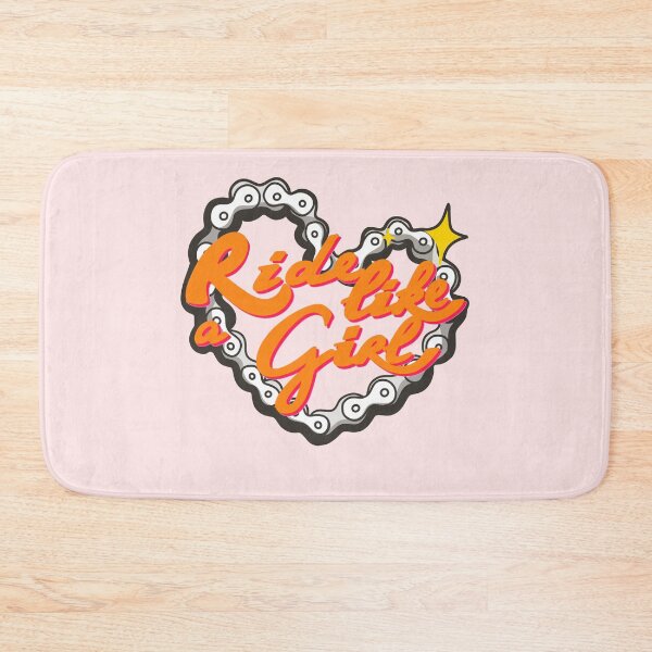 Item preview, Orange Ride like a girl on pink designed and sold by Itsdomd.