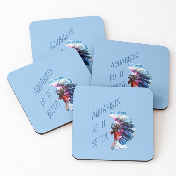 Item preview, Aquarists Do It Betta Word Play Pun designed and sold by taiche.