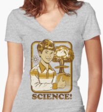 Science! Women's Fitted V-Neck T-Shirt