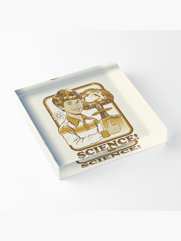 Alternate view of Science! Acrylic Block