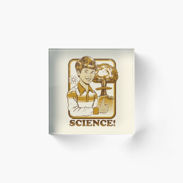 Science! Acrylic Block