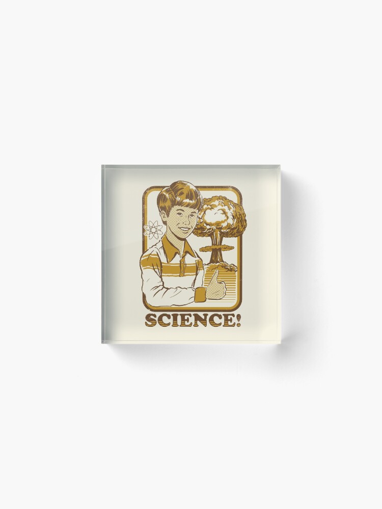 Alternate view of Science! Acrylic Block