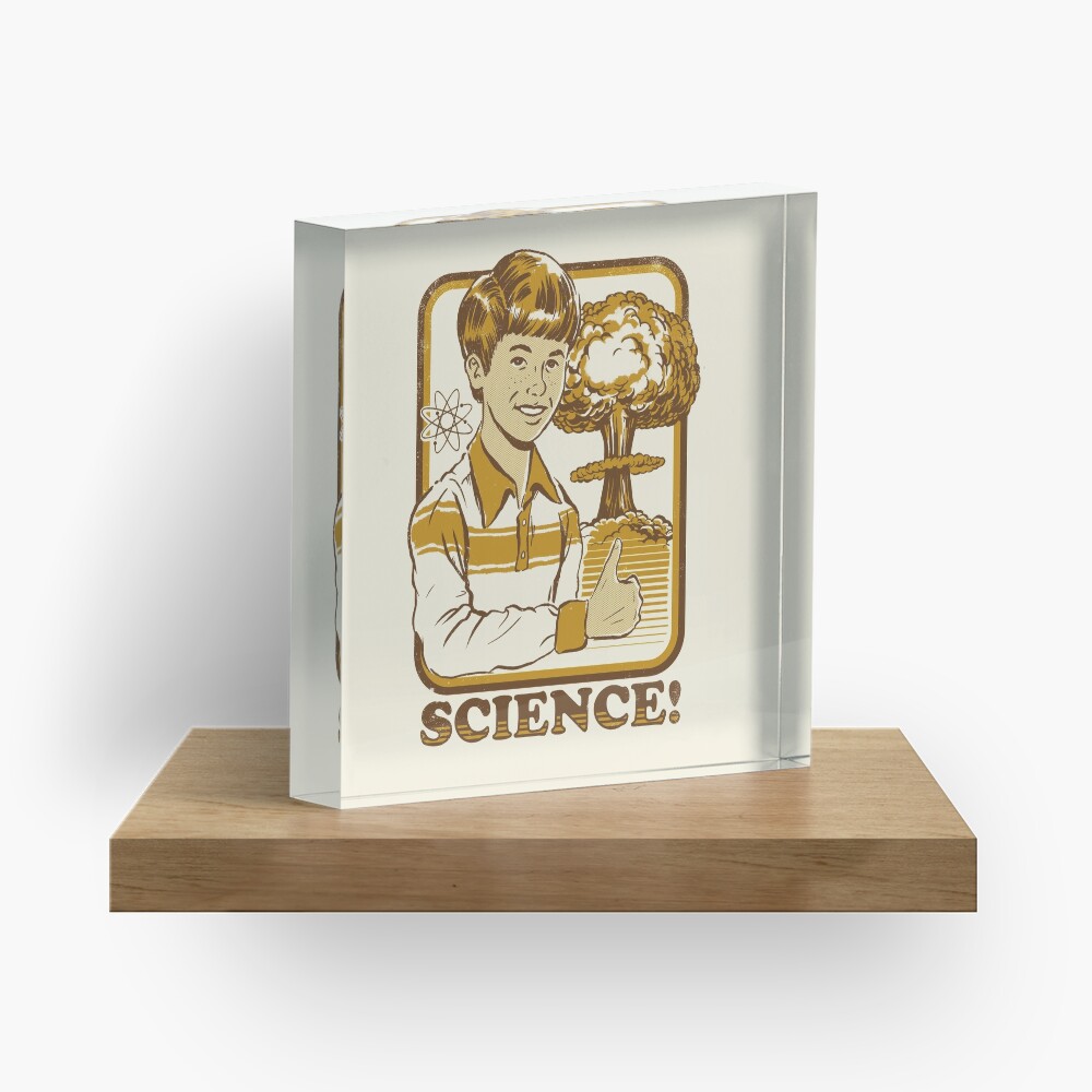 Science! Acrylic Block