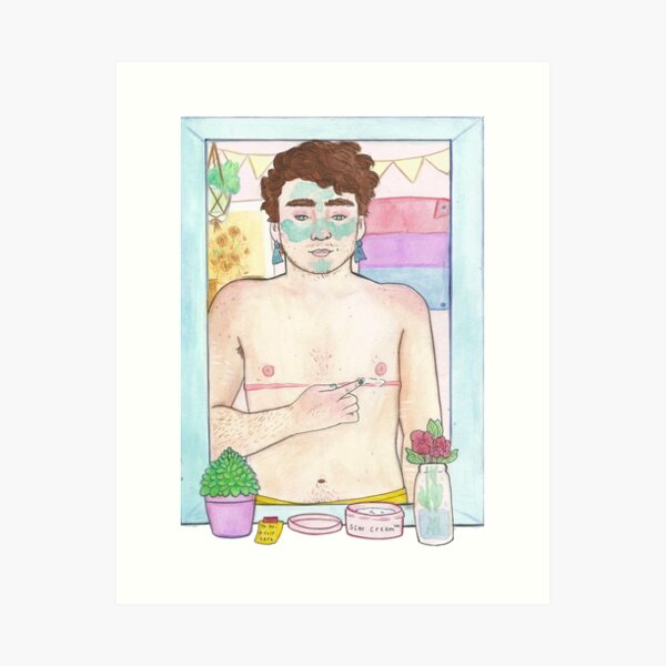 Item preview, trans self care designed and sold by theo cook.