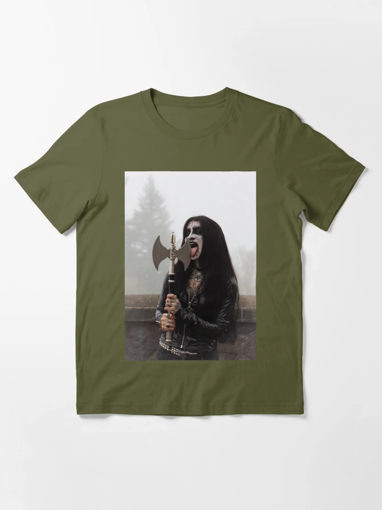 Metal Axe - Black Metal Corpse Paint | Essential T-Shirt