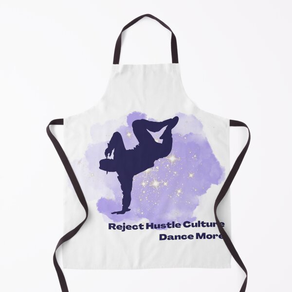 Item preview, Reject Hustle Culture - Dance More (Purple/Male Silhouette) designed and sold by T-WoodCreations.