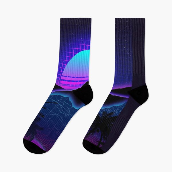 Item preview, Aesthetic Sunset Outrun Synthwave designed and sold by Ilhamqrov.