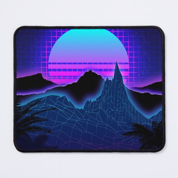 Item preview, Aesthetic Sunset Outrun Synthwave designed and sold by Ilhamqrov.