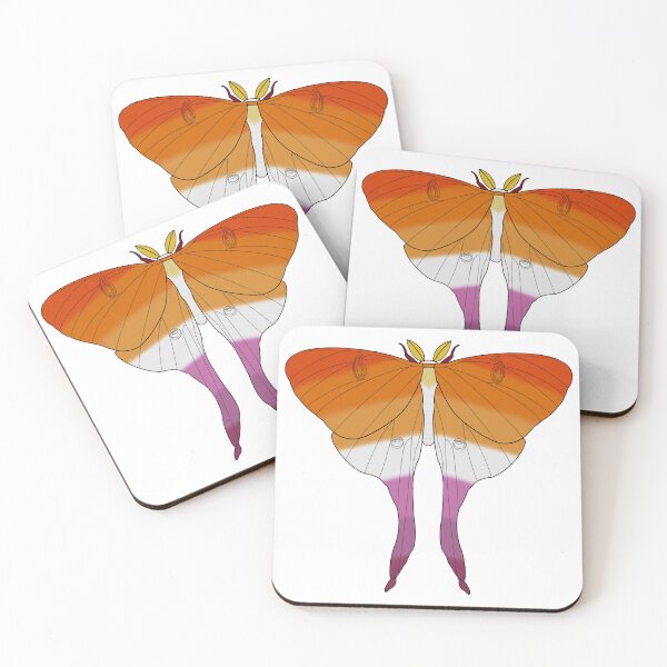 Item preview, Lesbian Pride Moth designed and sold by NinjArt-NinJosh.