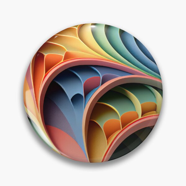 Artikelvorschau, Clay Rainbow Delicate Transitional Pattern Digital Painting entworfen und verkauft von CodeAndColors.