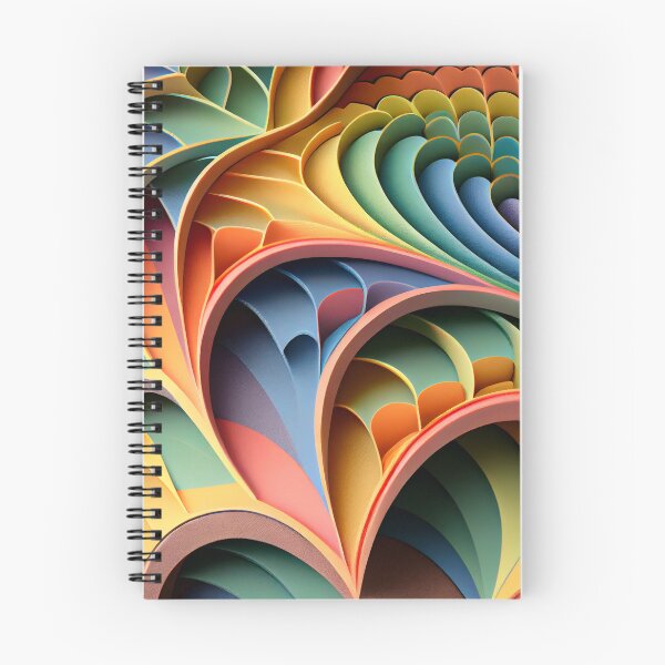 Item preview, Clay Rainbow Delicate Transitional Pattern Digital Painting designed and sold by CodeAndColors.