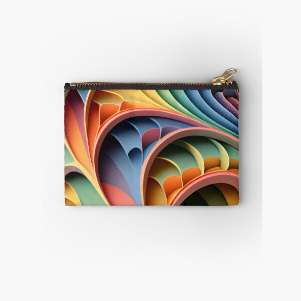 Aperçu de l'œuvre Clay Rainbow Delicate Transitional Pattern Digital Painting créée et vendue par CodeAndColors.