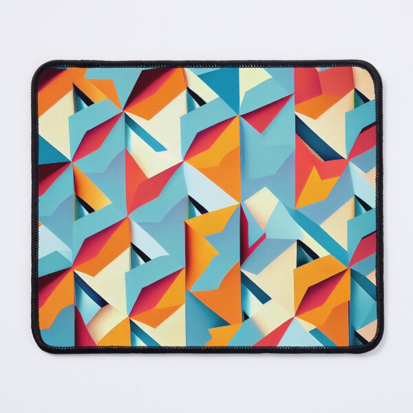 Item preview, Angular Enchanted Minimalist Pattern Digital Painting designed and sold by CodeAndColors.