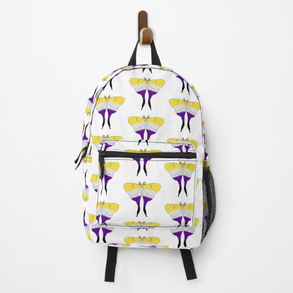 Item preview, Non-Binary Pride Moth designed and sold by NinjArt-NinJosh.