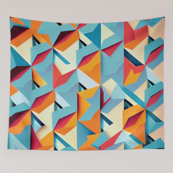 Artikelvorschau, Angular Enchanted Minimalist Pattern Digital Painting entworfen und verkauft von CodeAndColors.