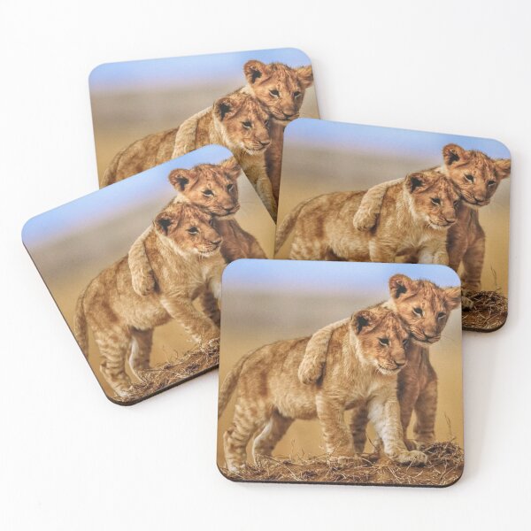 Item preview, Brotherly Love Lion Cubs designed and sold by kris-money.