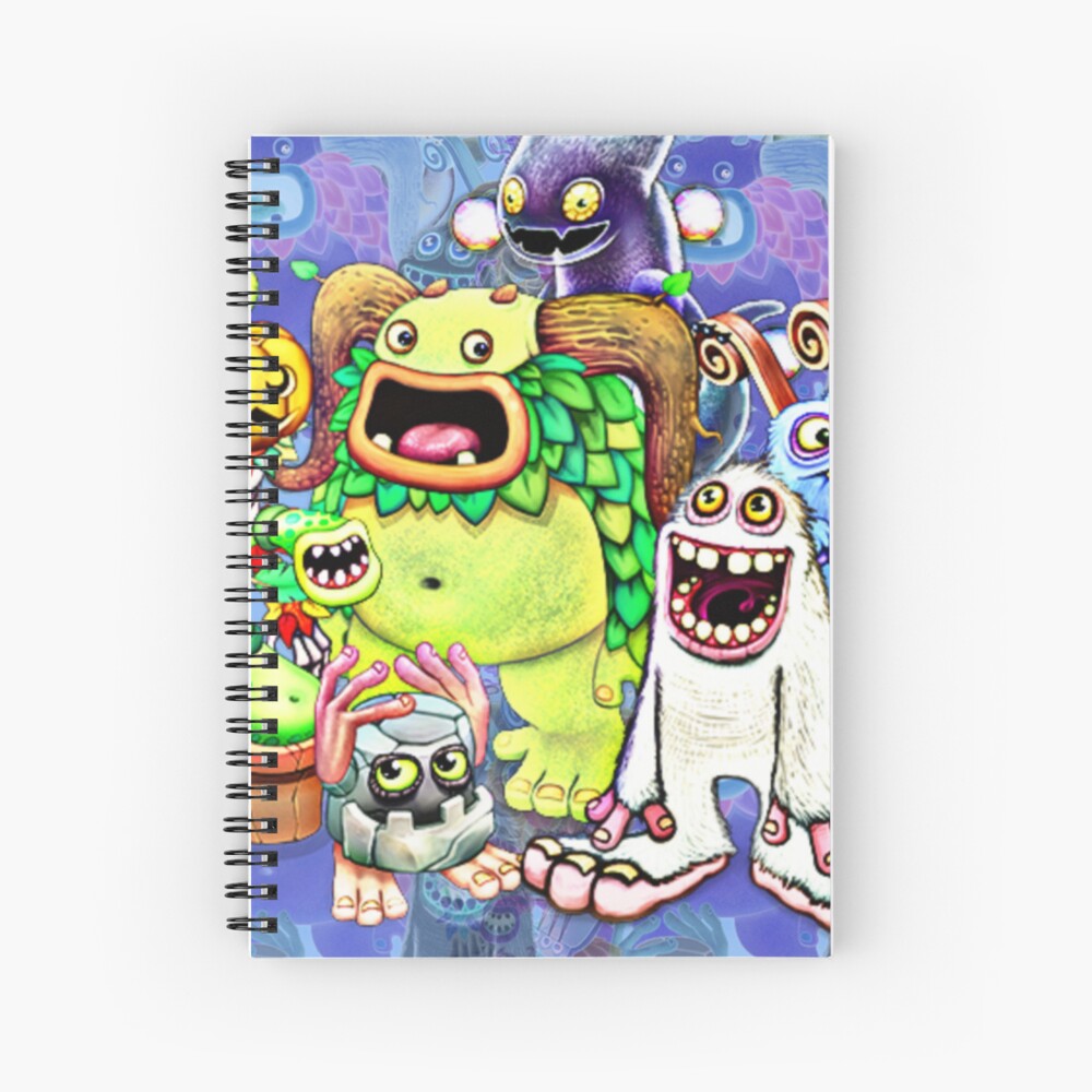 My Singing Monsters Coloring Book: Some monster piece paintings by