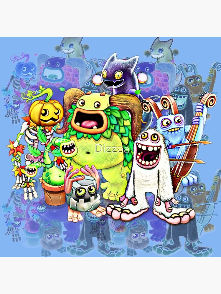 WUBBOX MY SINGGING MONSTERS FAN ART Poster for Sale by DrawForFunYt