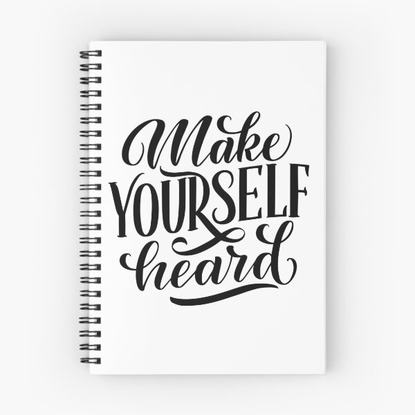 Item preview, Make Yourself Heard (black) designed and sold by Daluyong.