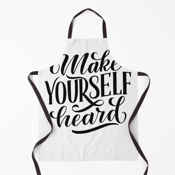 Item preview, Make Yourself Heard (black) designed and sold by Daluyong.