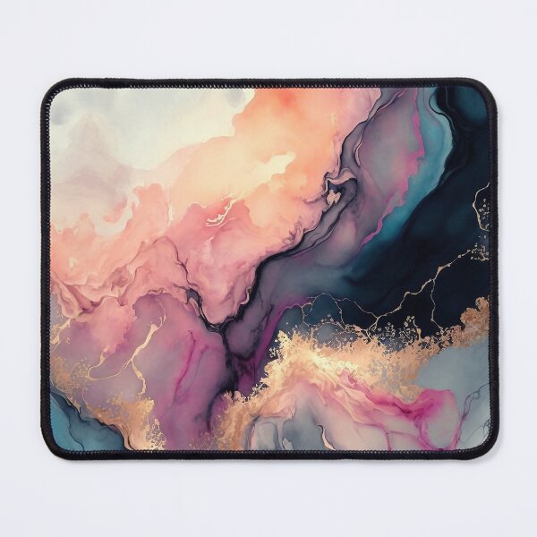 Item preview, Eton Mess - Abstract Alcohol Ink Resin Art designed and sold by inkvestor.