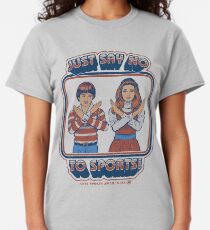 Camiseta clásica Di no a los deportes