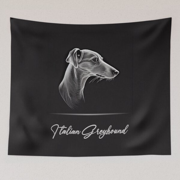 Item preview, Italian Greyhound Portrait designed and sold by Best-Breeds.