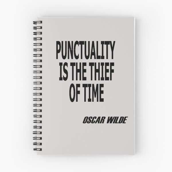 Item preview, Punctuality is the thief of time designed and sold by soia63.