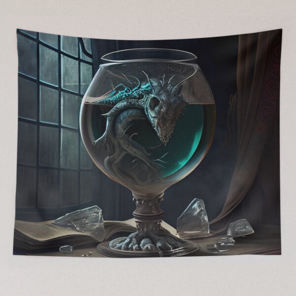 Item preview, Tipsy in the Primordial Penumbra Digital Painting designed and sold by CodeAndColors.