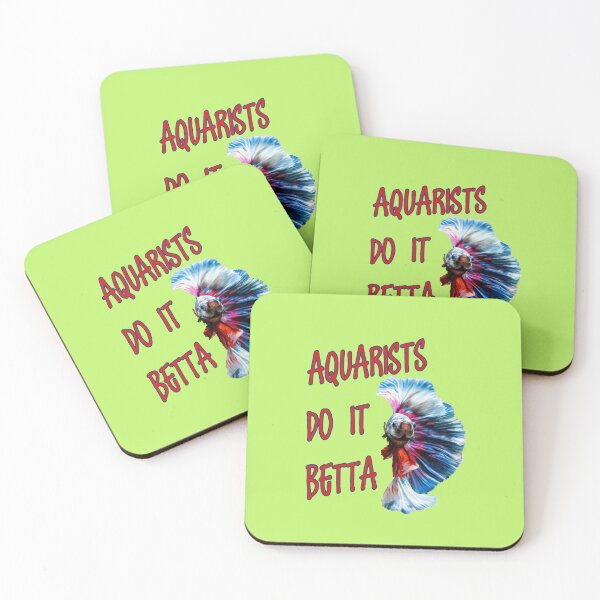 Item preview, Aquarists Do It Betta Word Play Pun designed and sold by taiche.