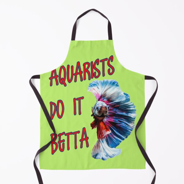 Item preview, Aquarists Do It Betta Word Play Pun designed and sold by taiche.