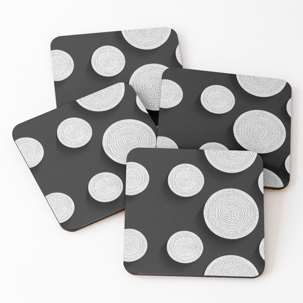 Item preview, Coasters (Set of 4) designed and sold by Tim-Ries.