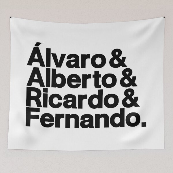 Item preview, Fernando Pessoa Heteronyms designed and sold by Londonation.