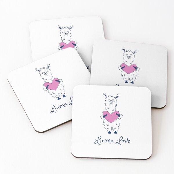 Item preview, Llama Love Heart designed and sold by jessypaul027.