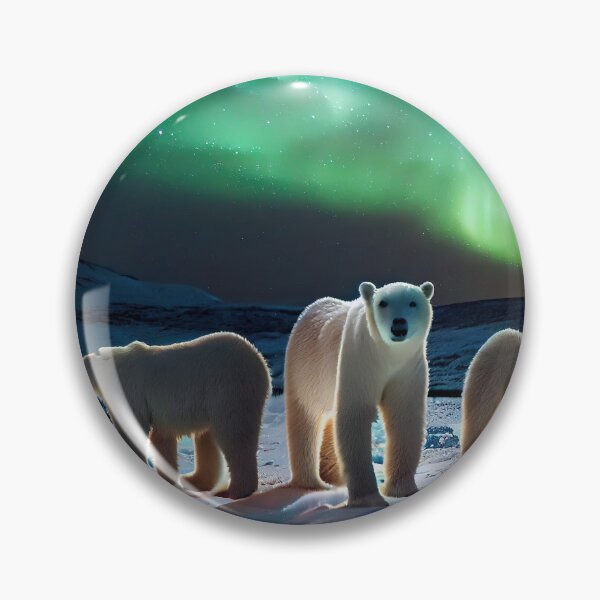 Item preview, Osos Polares - Auroras Boreales designed and sold by AiCollection.