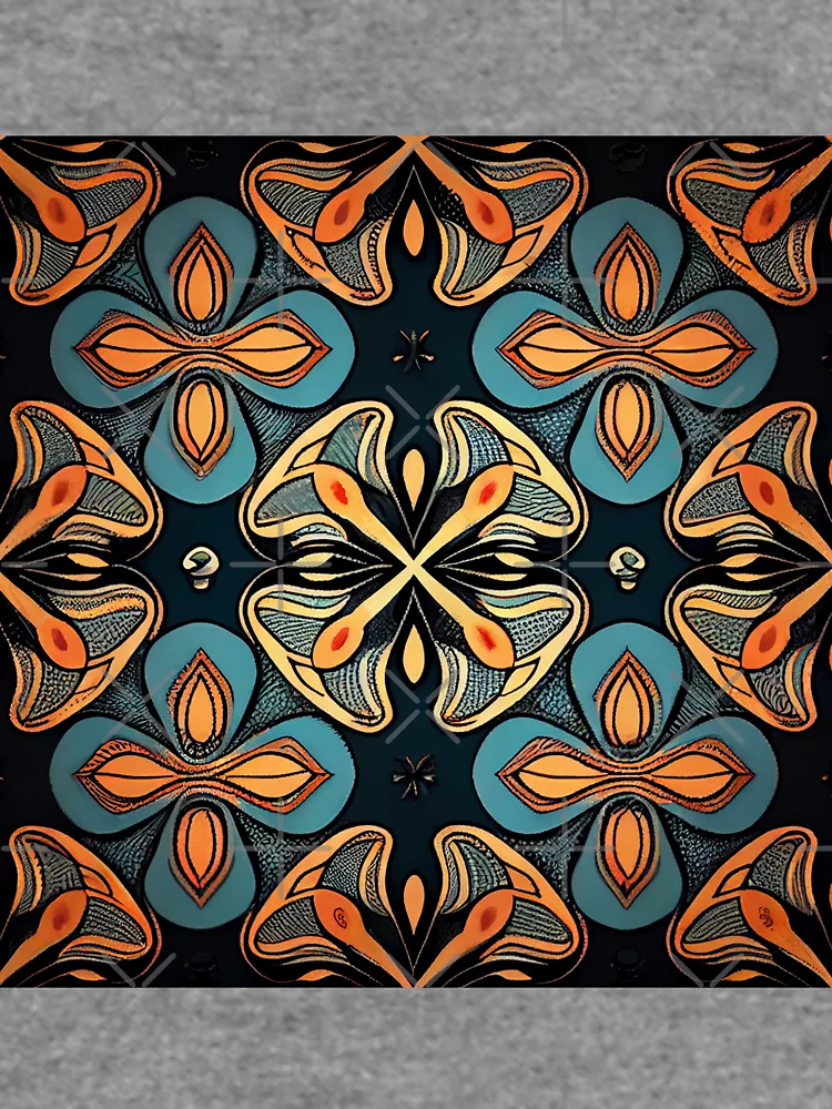 Thumbnail 6 von 6, Leichter Pullover, Cartoon Balanced Elegant Scandifornian Pattern Digital Painting designt und verkauft von CodeAndColors.