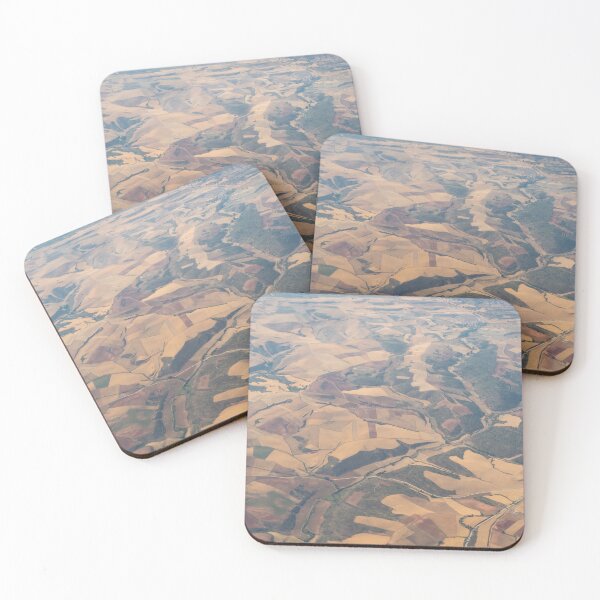 Item preview, Arable Land Carpet - Aerial Vista of Cultivated Farmland designed and sold by Georgia Mizuleva.