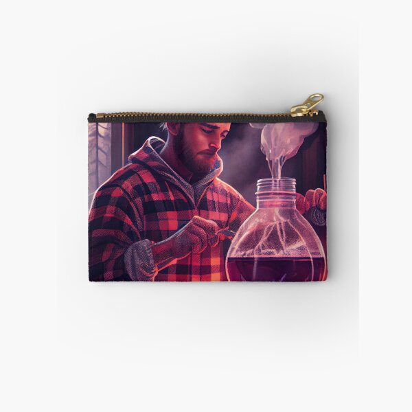 Item preview, Brewing in Flannel Digital Painting designed and sold by CodeAndColors.